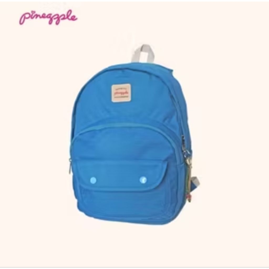 Tas Ransel Pineapple Noreen - Backpack Wanita Warna Pastel Trendy Tas Punggung Sekolah Cewek Lucu