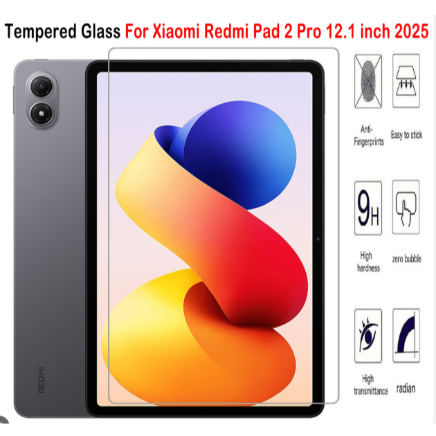 Antigores redmi pad 2 pro 12.1"inch 2025 / Tempered Glass Redmi Pad 2 Pro / Anti gores Redmi Pad 2 P