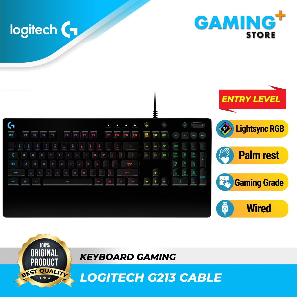 Logitech G213 / G 213 Prodigy Gaming Keyboard