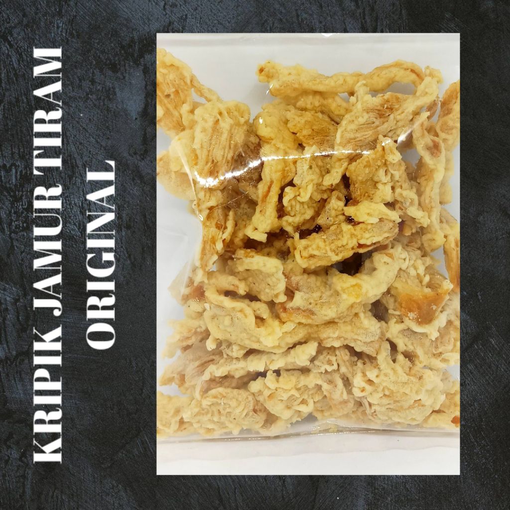 Keripik Jamur Tiram Ori 1Kilo IR Intan Rahmadhani Snack Jogja