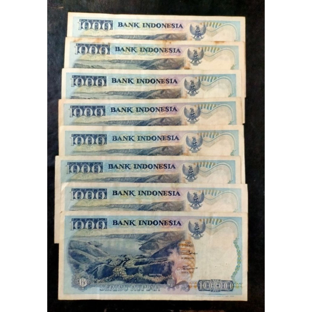 langka uang 1000 lompat batu No seri ganjil