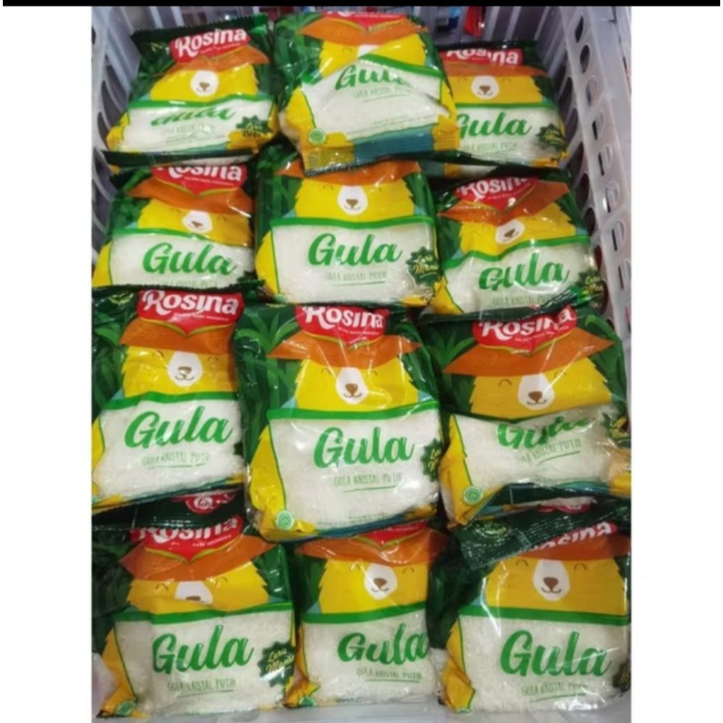 Gula Pasir Rosina 200 Gram - gula pasir Berkualitas, Praktis, Higienis