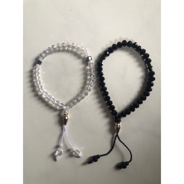 tasbih kristal 33 butir (tasbih cantik)