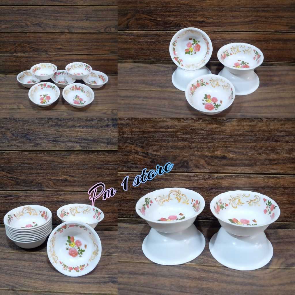 MANGKOK SAMBAL MEISING / MANGKOK MELAMIN KECIL MOTIF / MANGKOK KECIL MELAMIN