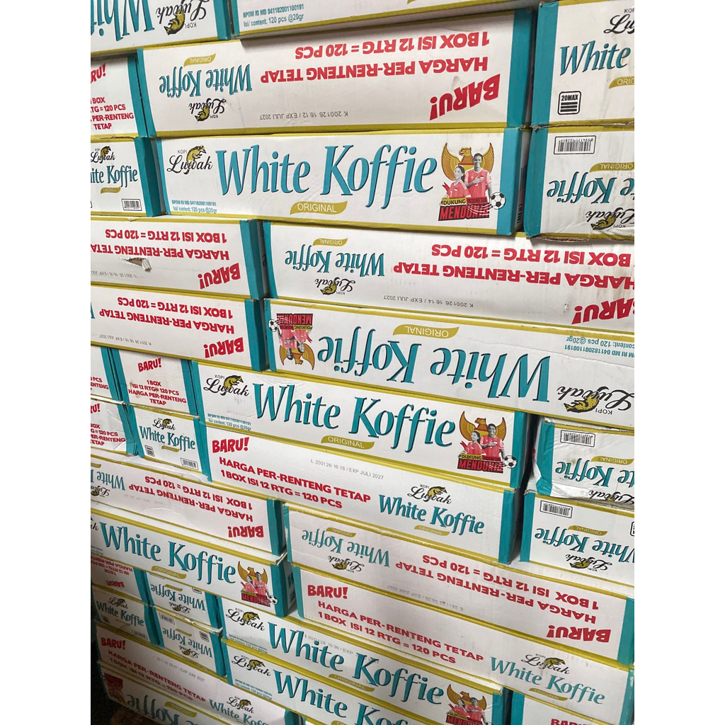 Luwak White Koffie, Luwak Hitam & Luwak Tarik Malaka (dus)