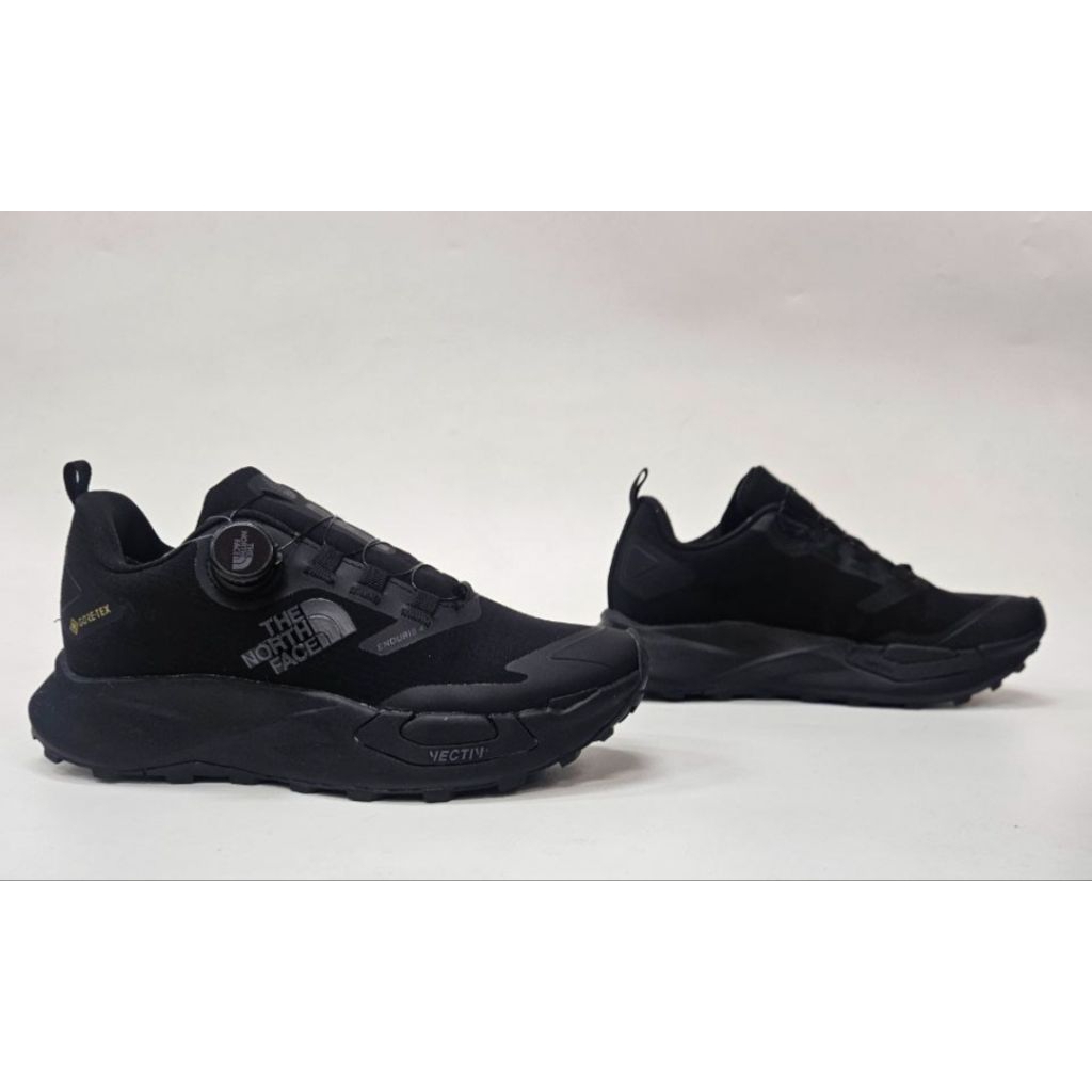 Sepatu Outdoor Boa Goretex TNF Vectiv Enduris 4 Full Black