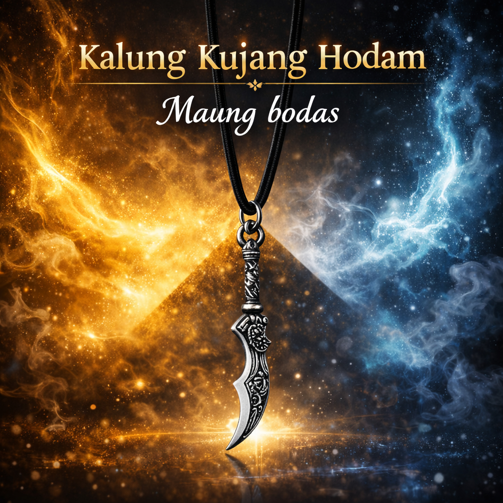 Kalung Liontin model kujang siliwangi