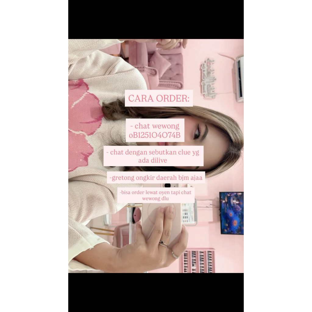 Cardigan Rajut Crop Bunga