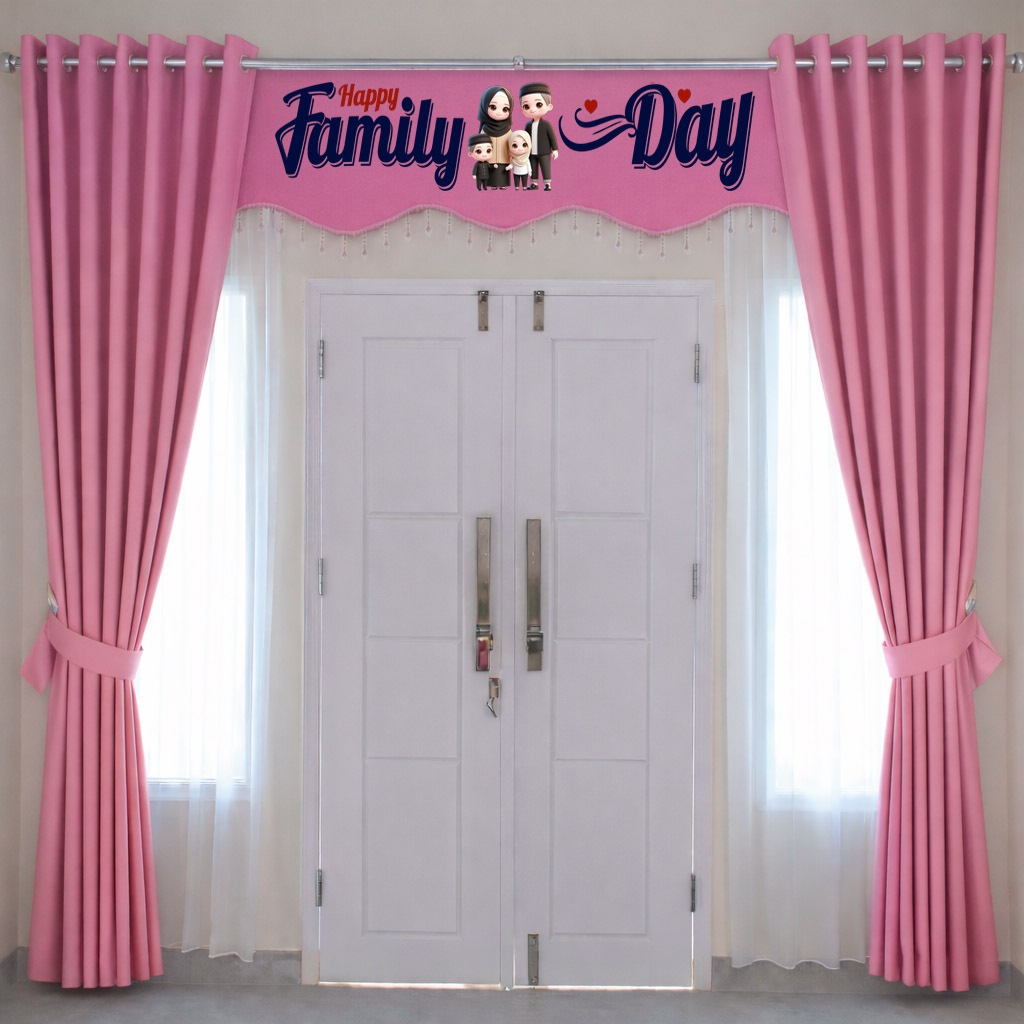 gorden smokring poni happy family day harga 1 set cocok buat decorasi rumah supaya lebih cantik mena