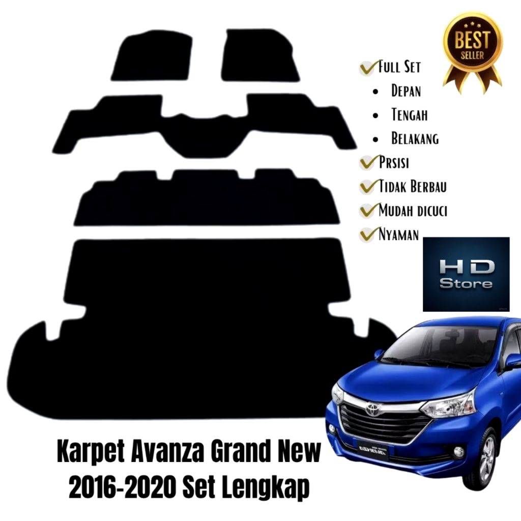 KARPET MOBIL AVANZA GRAND NEW 2016-2020