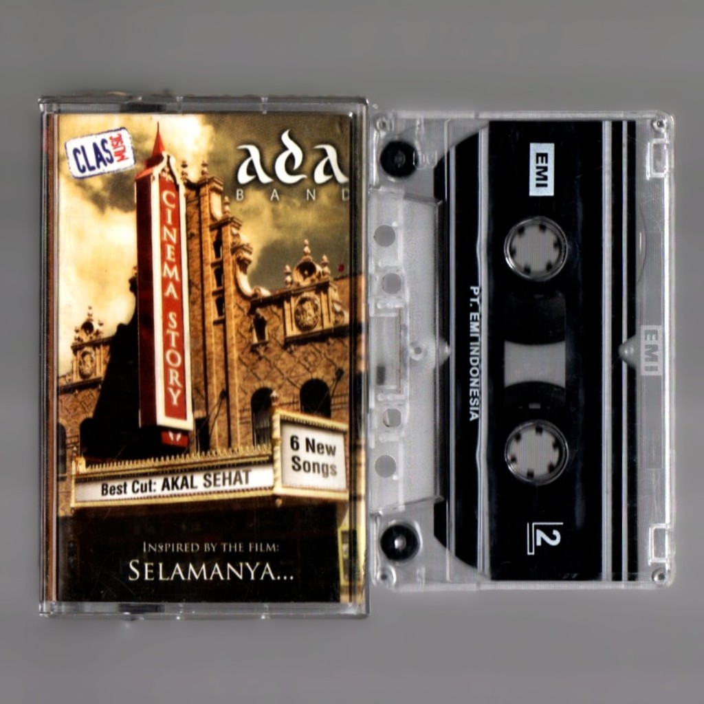 Kaset Pita Band Indonesia - Ada Band // Cinema Story - Tape Tested