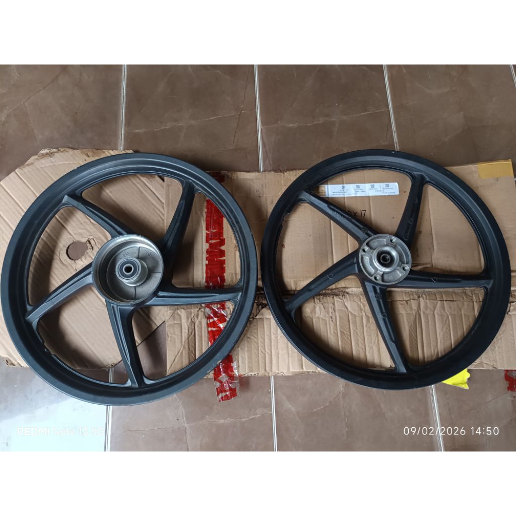 velk velg racing honda supra x125 lama karisma125 original honda