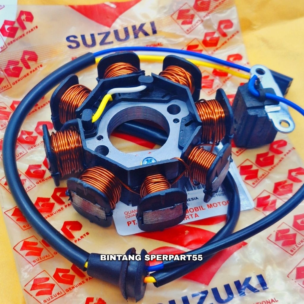 Spul Spol Stator Suzuki Shogun 110 Old Suzuki SGP