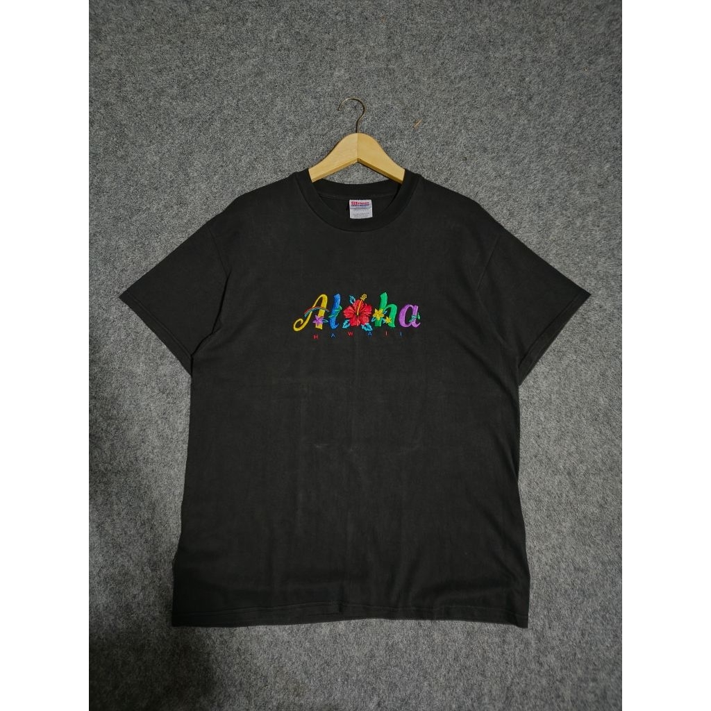 tshirt vintage hanes bordir