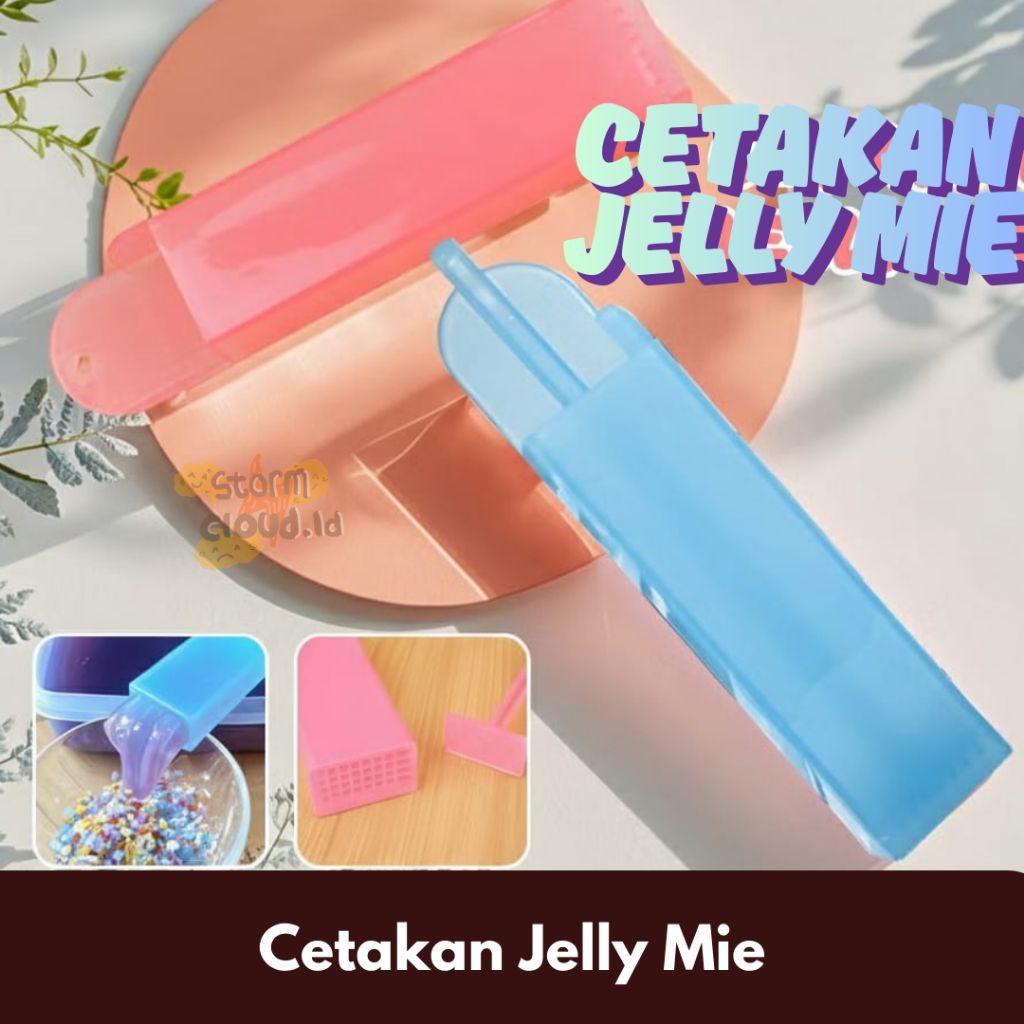Cetakan Jelly Mie Cetakan Agar Agar Jelly Cetakan Mie Plastik Jelly Noodle Jelly Maker Cetakan Tokor