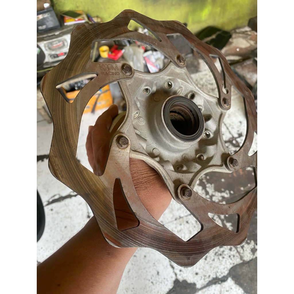 tromol depan ktm ori disk ori cb herex klx crf