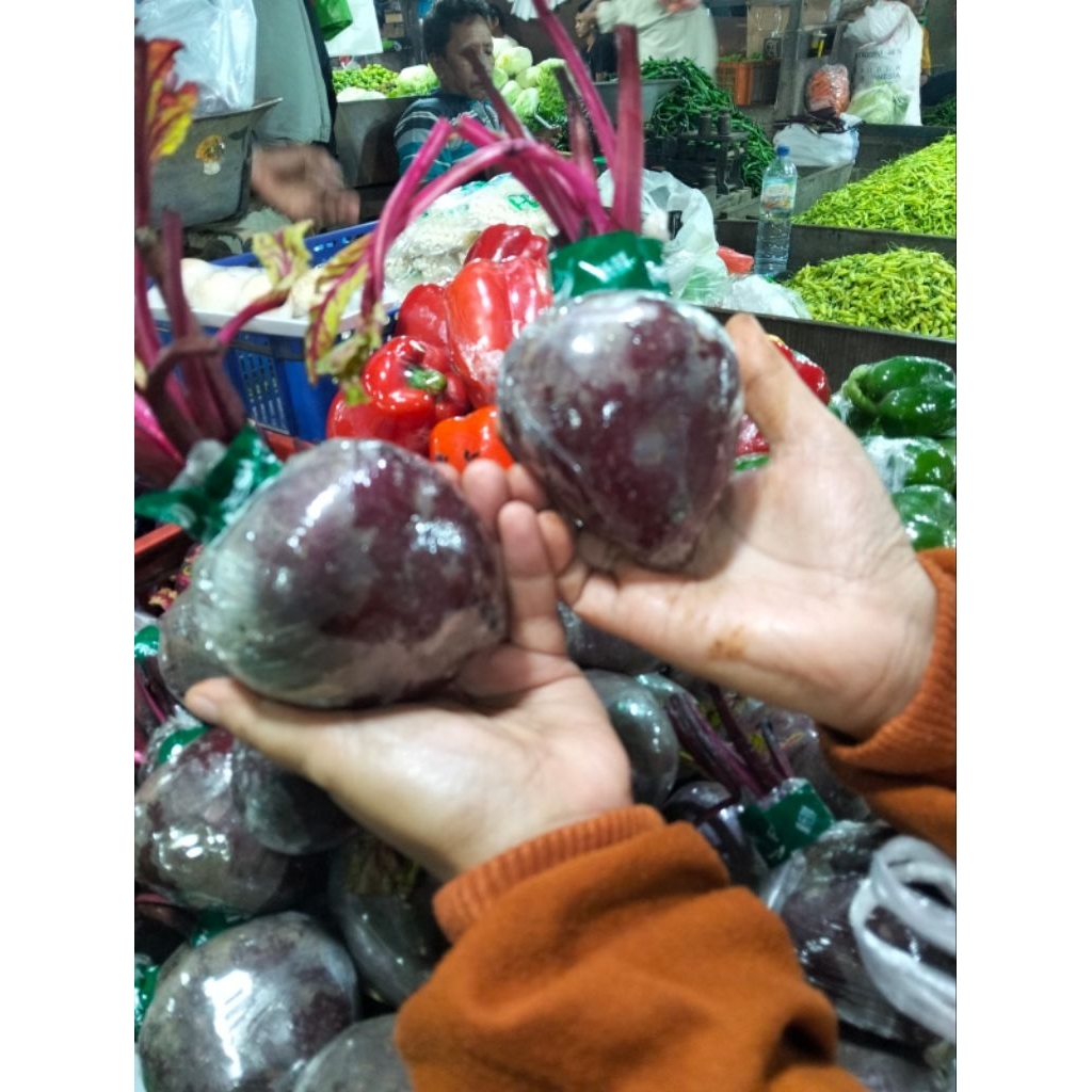 BUAH BIT(BEETROT) SEGAR 1KG (1000g) pilihan buah segar langsung dari kebun
