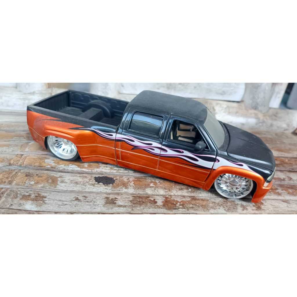 Jada Toys Silverado dolley 1:24 ex kolpri, Rare item (loose / no box)