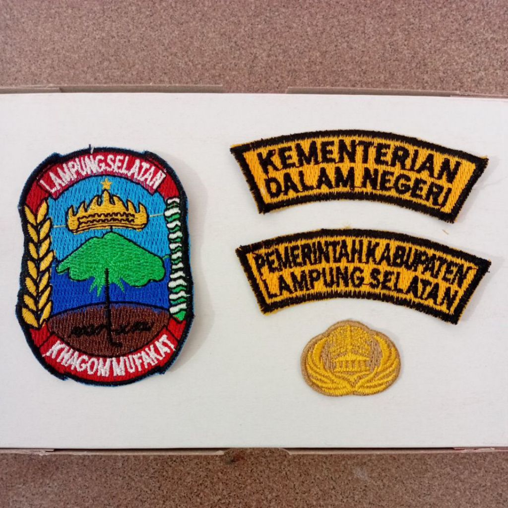 lampung selatan/bet pemkab/bordiran logo