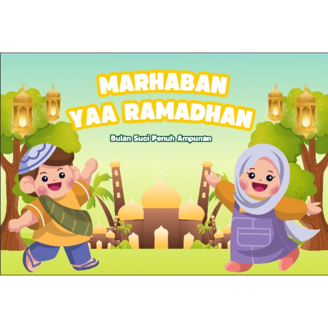 Cetak Kilat - Pawai Ramadhan  / perlengkapan pawai