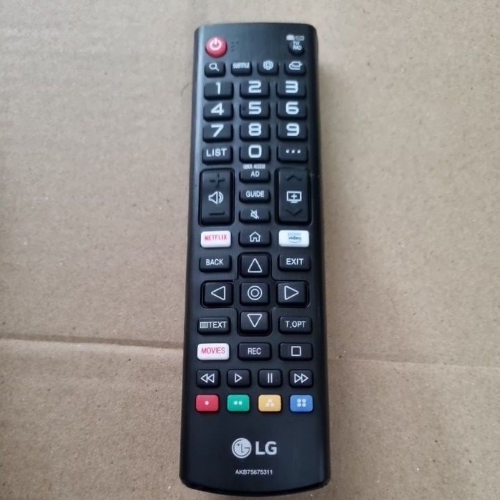 Remot tv lg smart tv / REMOT REMOTE REMOT TV LED LG NEW ORIGINAL - AKB75675311