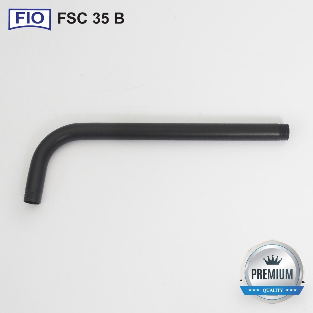 (DEFECT SALE) PIPA WALL SHOWER/PIPA SHOWER/PIPA KAMAR MANDI BLACK - FSC35BL