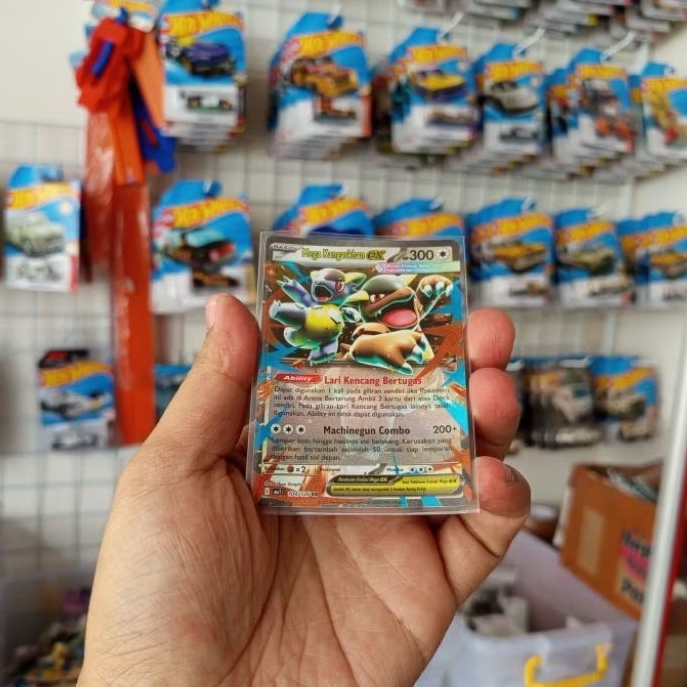 KARTU TCG POKEMON MEGA KANGASKHAN EX 104/126 RR FREE SLEEVE CARD