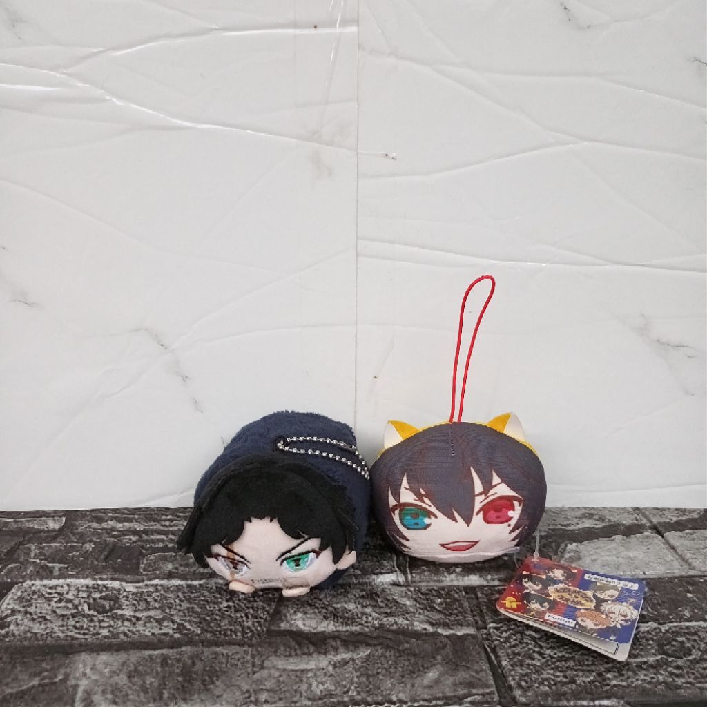 (BUNDLING) BONEKA ANIME HYPNOSIS MIC : ICHIRO YAMADA OMANJU & AMAYADO REI MOCHIKORORIN / OFFICIAL ME