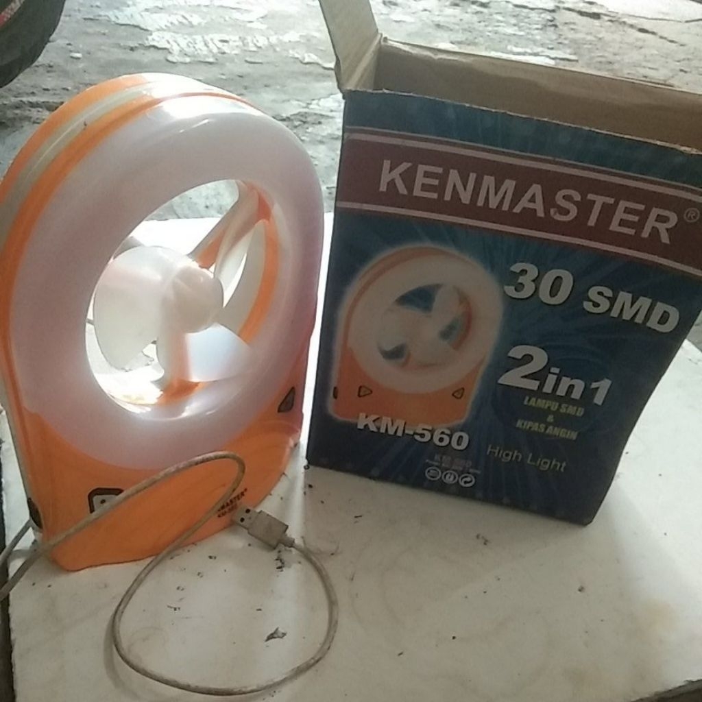 Lampu emergency 2in1 langsung colok casan