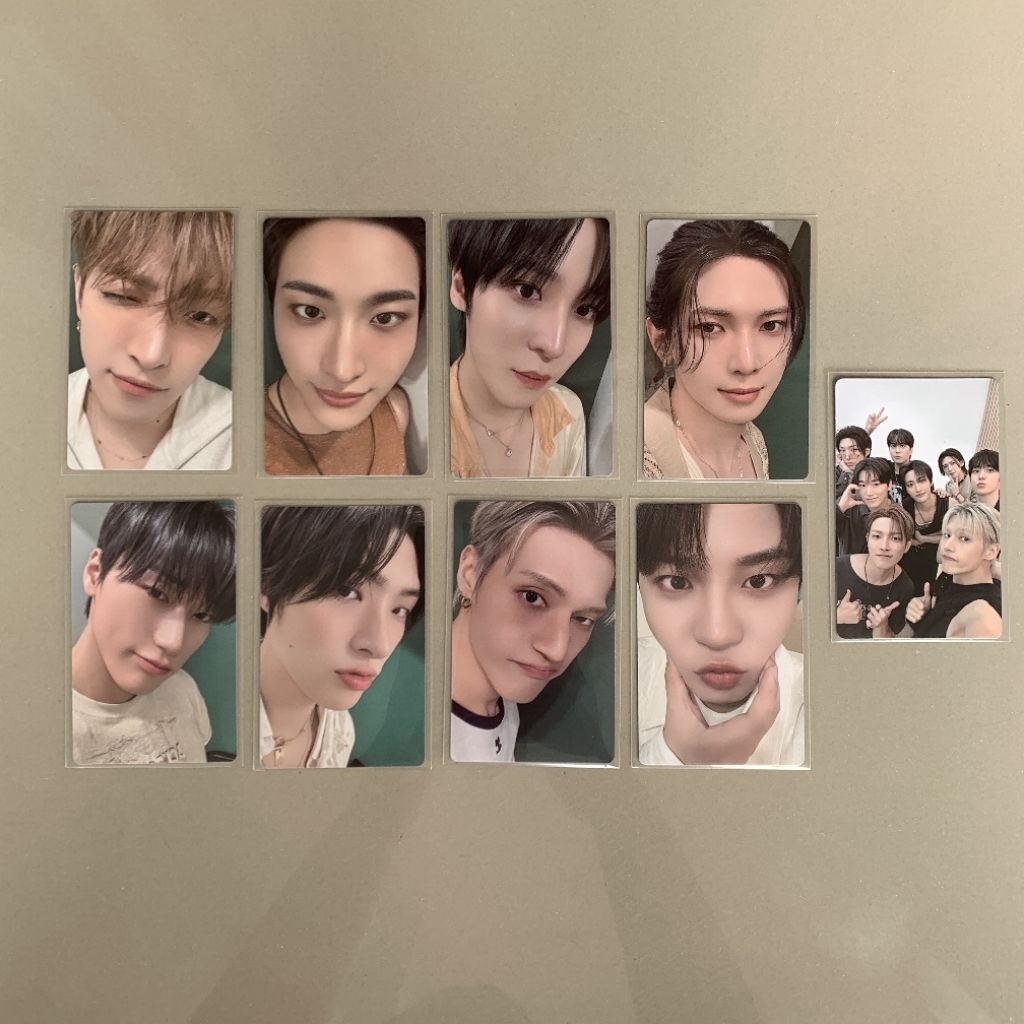 PHOTOCARD 7TH ANNIVERSARY ATEEZ 8ROOM POP UP STAMP