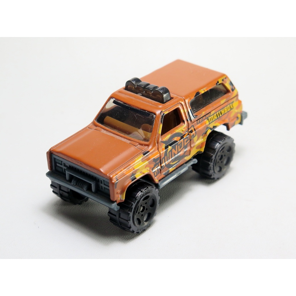Matchbox loose Chevrolet Chevy Blazer 4x4 - coklat