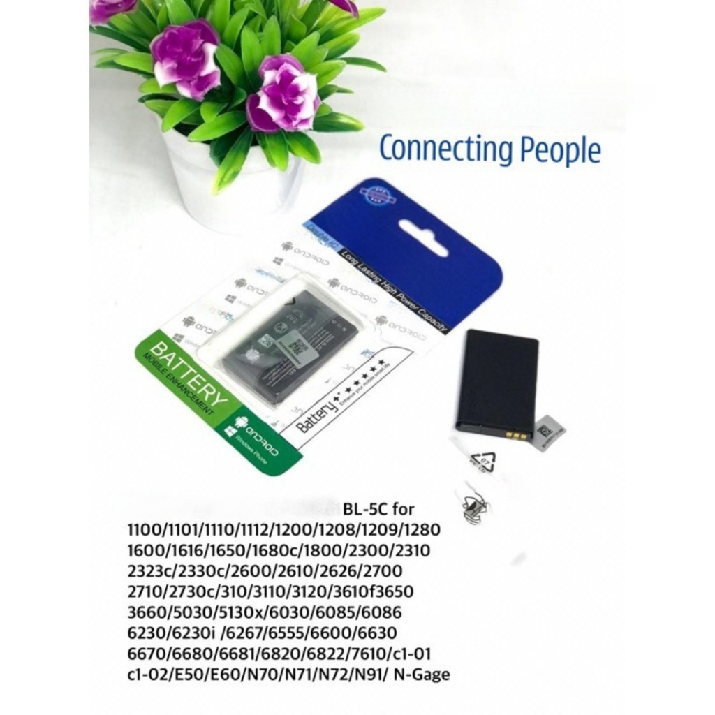 BATERAI NK BL-4C / BL-5C IC 1100 / 1101 / 1110 / 1110i / 1112 / 1200 / 1208 / 1209 / 1280 BY.ROBOT S