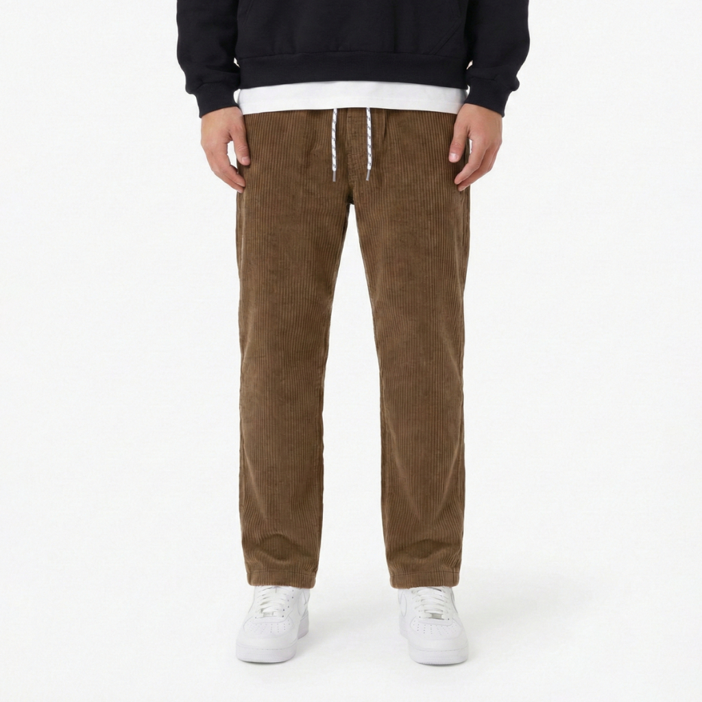 Sunnylands Regular Relaxs Pants Corduroy - Mocca