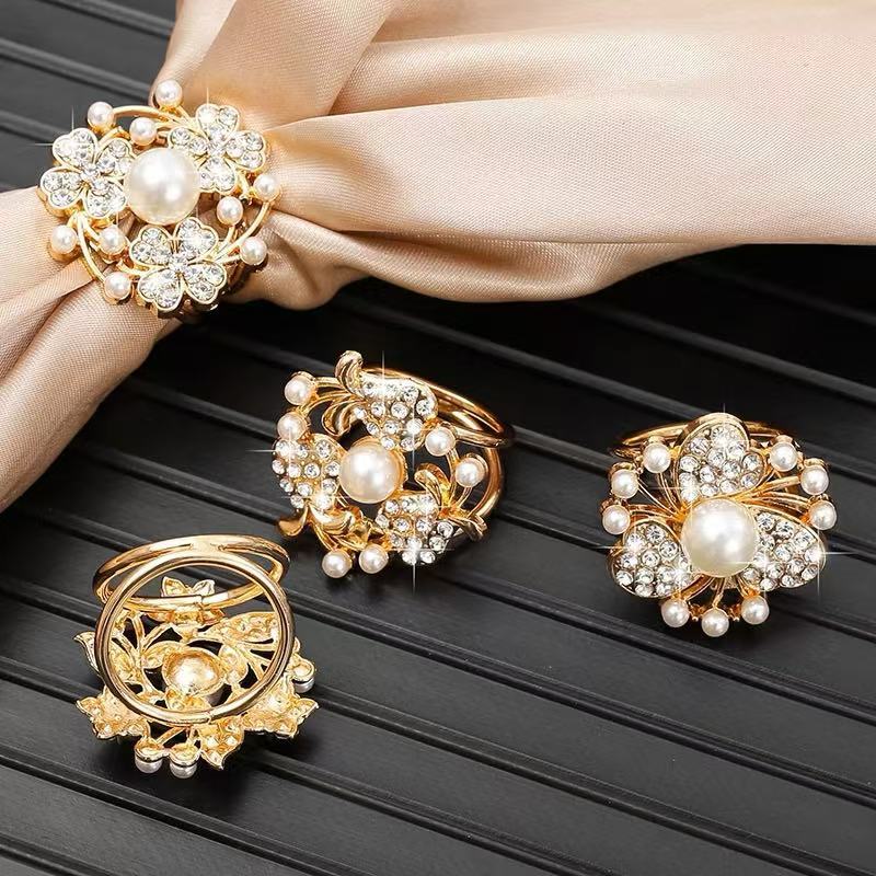 Cincin bros/bros jilbab/bros terlaris/Aksesoris jilbab Muslim/Ring hijab mutiara