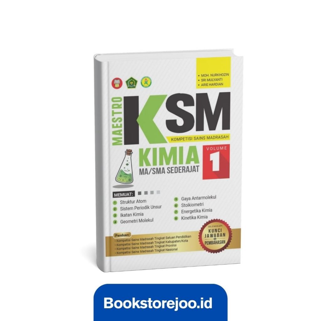 Maestro KSM Kimia Volume 1 SMA/MA | Kompetisi Sains Madrasah
