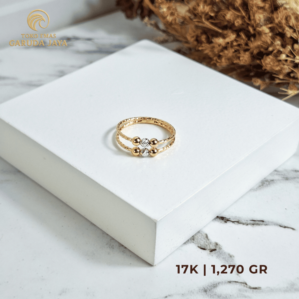 CINCIN ARVENA 17K | CINCIN EMAS 17K | CINCIN 1 GR