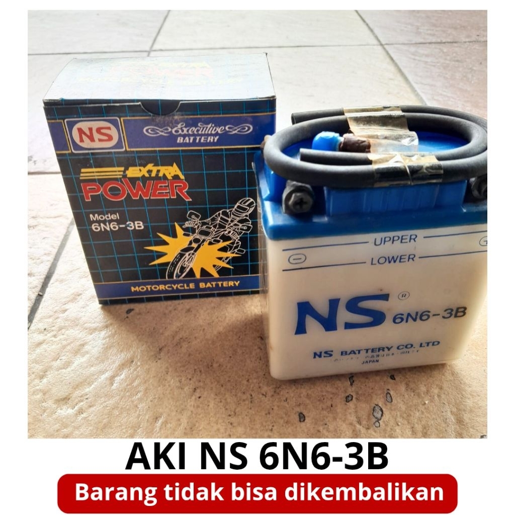 AKI NS 6N6-3B/ Aki Basah 6 Volt