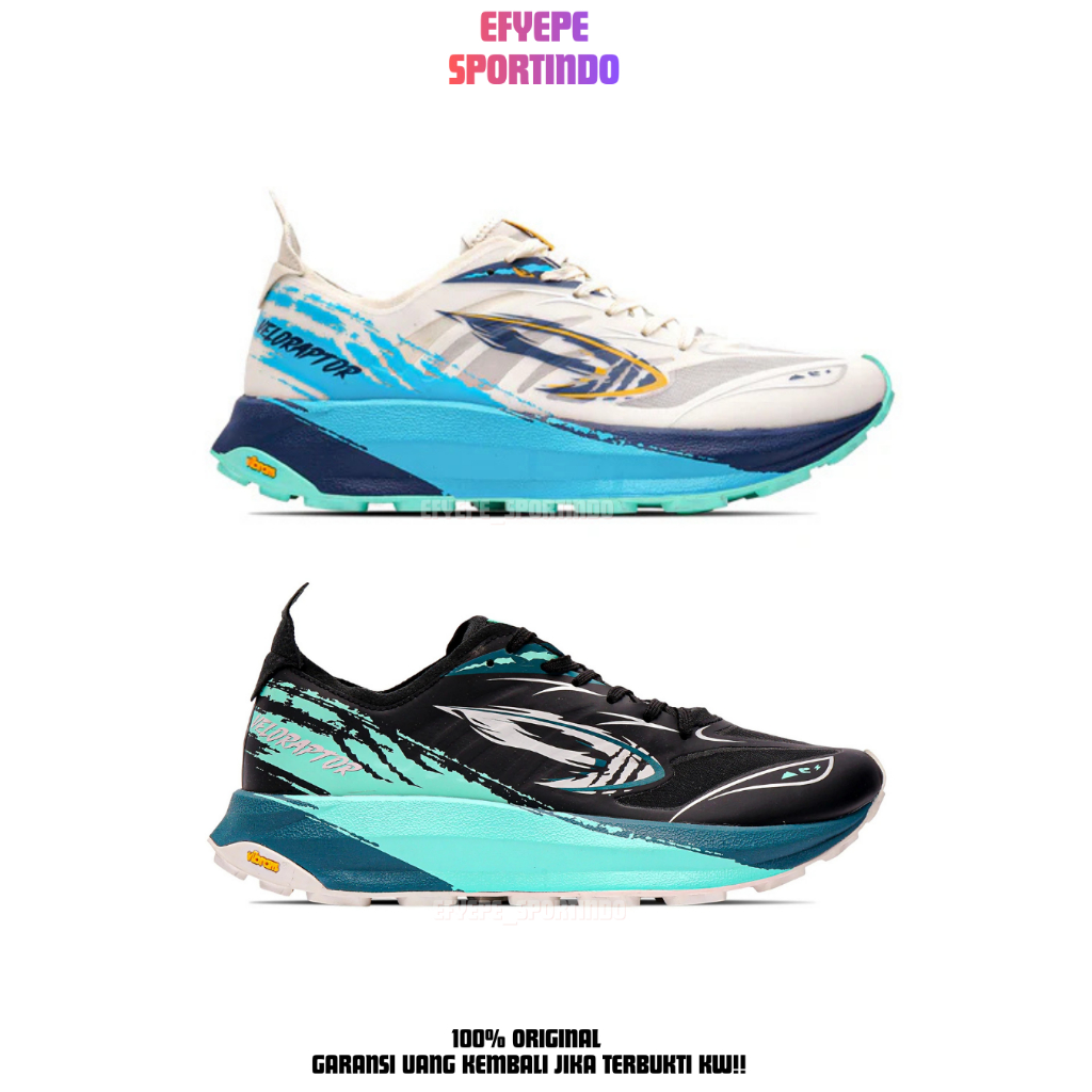 Sepatu Trail Run 910 Nineteen Yuza Veloraptor 100% ORGINAL (garansi ORI)