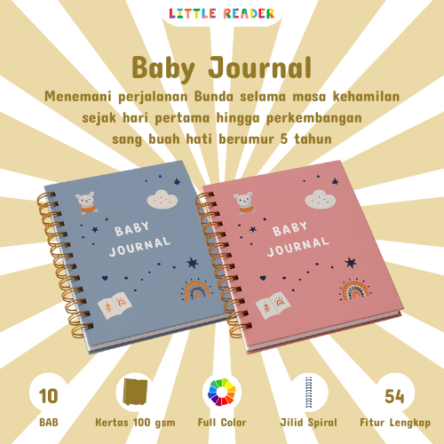Baby Journal / Pregnancy Book / Buku Jurnal Bayi / Planner Book
