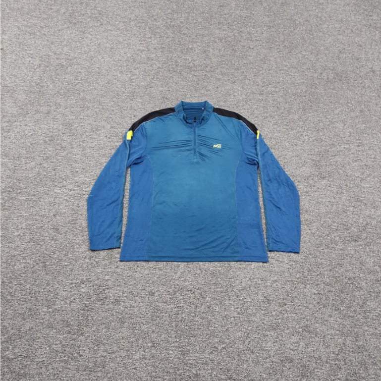 SIZE XL Baselayer Kaos Outdoor Gunung Lari Sepeda Olahraga MILLET PRIA
