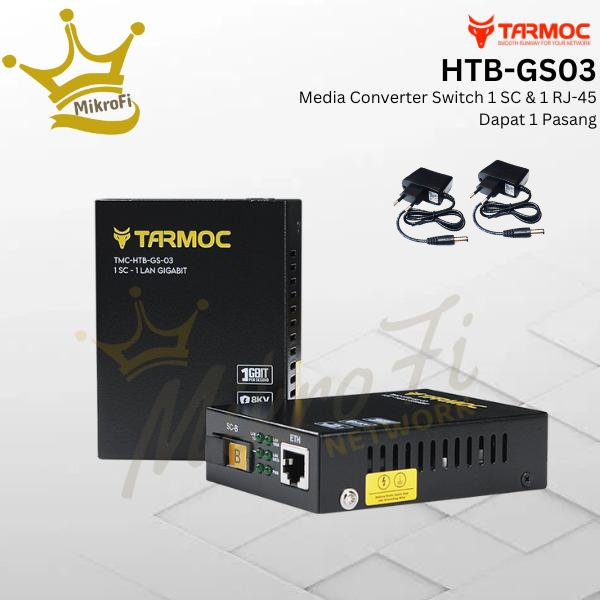 Tarmoc Media Converter HTB GS03 Gigabit | TMC-HTB-GS-03 ( Bukan HTB Netlink )