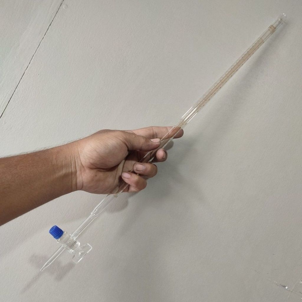 buret alat ukur kompresi buret 25ml buret pyrex