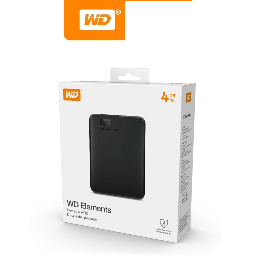 Harddisk HDD External 4TB WD Element