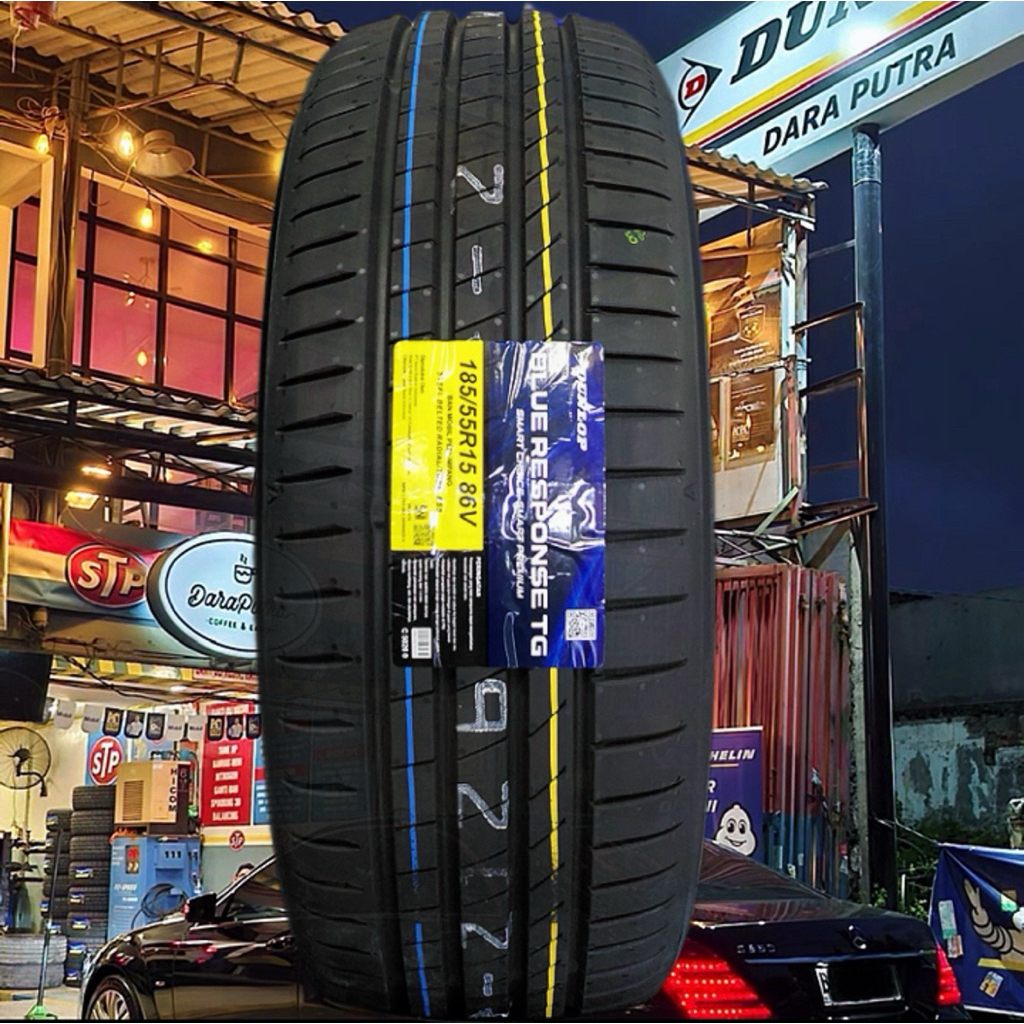 ban mobil 185 55 15 dunlop blue response tg Ban 185/55 R15 Dunlop Blue Response TG ( Brio rs )