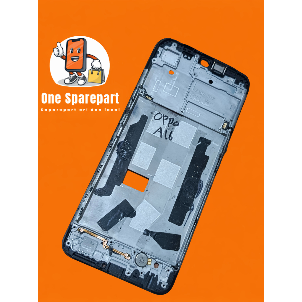 Freme Tatakan Lcd Oppo A16 ORI Second