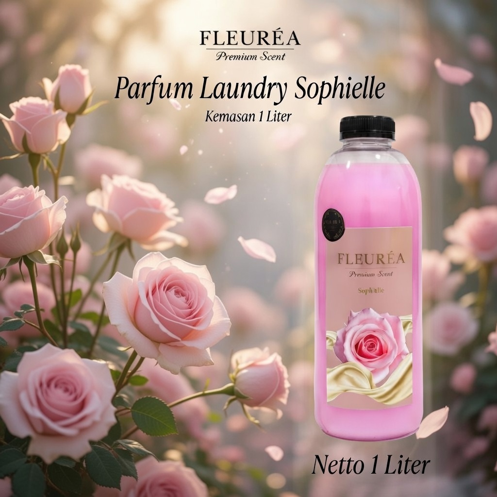 Parfum Laundry Sophielle Fleurea Wangi Mawar Lembut Tahan Lama