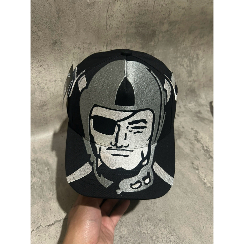 Topi New era Raiders Oakland full bordir