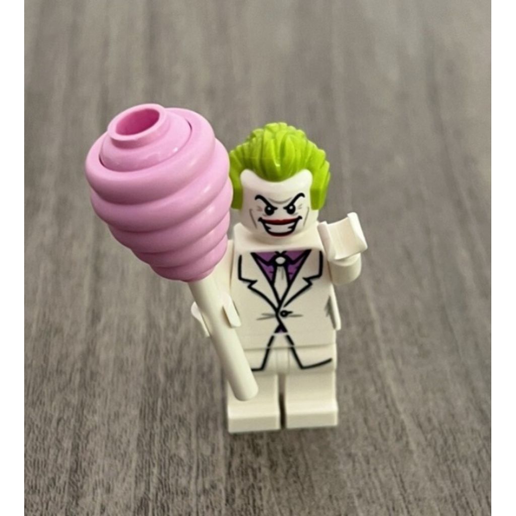 LEGO WHITE SUIT JOKER MINIFIGURE SERIES ORIGINAL