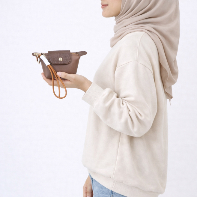 Dompet Mini Wanita HandBag Ganci– Tas / Pouch Mini Wanita Lucu & Fashionable