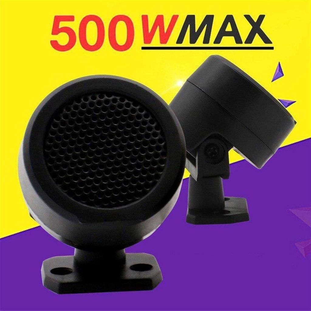 Speaker Penajam Tweeter Mobil 3D Stereo Sound 105dB 500W